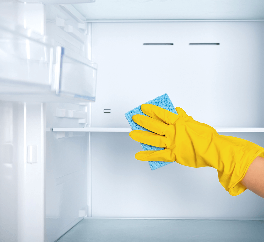 inside fridge cleaning service in tri valley